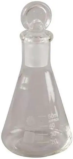 ZORO SELECT 5YHR8 Iodine Flask,Wide Spout250 mL,PK12 (Formerly Lab Safety