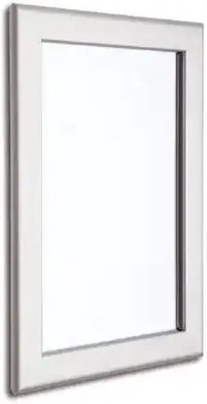 SECO SN3648NEW Poster Snap Frame, 36" x 48", Silver