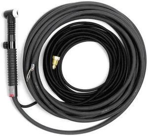 MILLER ELECTRIC WP-17FV-25-2 TIG Torch Kit,A-150FV,25 ft.,2PC,Rubber