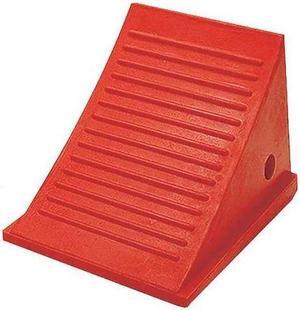 CHECKERS UC1500-4.5 8-1/2 in. Urethane Wheel Chock in Orange