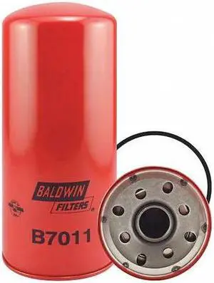 BALDWIN FILTERS B7011 Lube or Hyd Filter,Spin-on,L 10 3/4 In