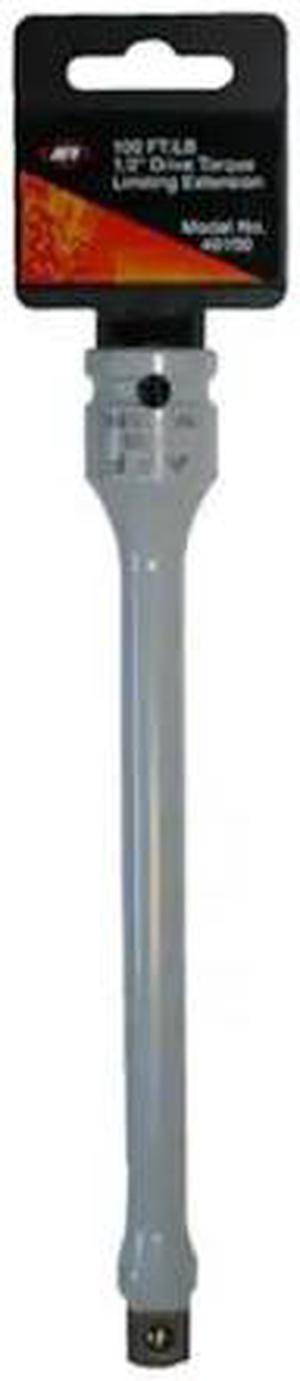 AMERICAN FORGE & FOUNDRY 40100 1/2 in Drive Torque Limiting Extension, Gray 100
