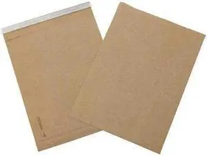 PARTNERS BRAND B811SS25PK Self-Seal Padded Mailers, No 7, 14 1/4"x20", Kraft,