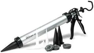 JES INNOVATIONS SD12-20 20 oz. 12:1 Sausage and Bulk Caulk Gun JES INNOVATIONS SD12-20 20 oz. 12:1 Sausage and Bulk Caulk Gun