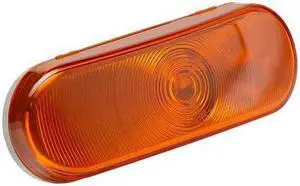 GROTE 52563 Stop/Tail/Turn Lamp,Oval,Yellow