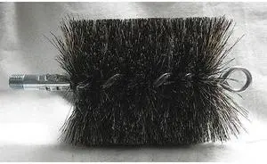 TOUGH GUY 3EDD5 Flue Brush,Dia 4 1/2,1/4 MNPT,Length 8