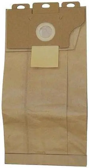 BISSELL COMMERCIAL BGPK10PRO12DW Vacuum Cleaner Bags,Paper,9inW,PK10