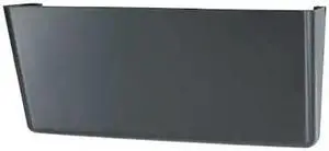 OFFICEMATE 21442 Wall Pocket,Legal,7Hx16 1/3W In,Black