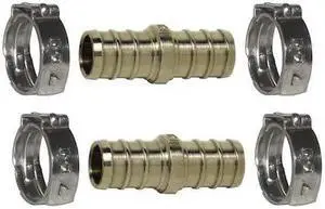 WATTS RADIANT PCCCA4K Repair Kit w/Cinch Clamps,PEX,3/4" Pipe
