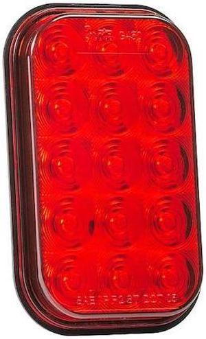 GROTE G4502 Stop/Tail/Turn Lamp,15-Diode,Red