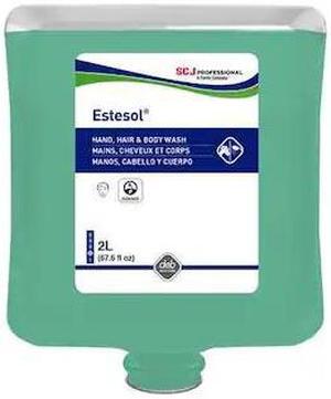 SC JOHNSON PROFESSIONAL HAB2LT Shampoo and Body Wash Refill,Gel,PK4