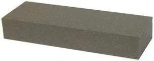 NORTON ABRASIVES 61463685580 Single Grit Benchstone, 4 in W, 1 in L, 1/4 in H,