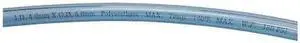 ZORO SELECT 1PBU3 Tubing,4mm ID x 6mm OD,250 Ft,Clear Blue