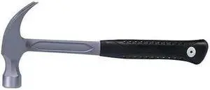 WESTWARD 6DWG2 Curved-Claw Hammer,Steel,Smooth,20 Oz