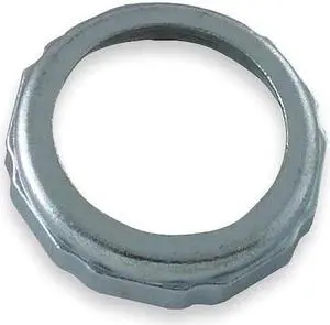 ZORO SELECT 1PNW4 1-1/4" Dia, Zinc, Zinc, Slip-Nut