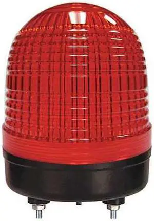 DAYTON 26ZT65 Warning Light,Red,LED,Stud