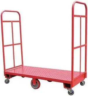 DAYTON 4VMC6 U-Boat Platform Truck,2000 lb.