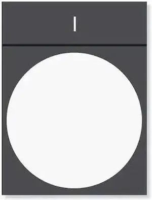 SCHNEIDER ELECTRIC ZBZ33 Blank Legend Plate,Rectangular