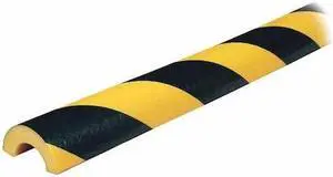 KNUFFI BY IRONGUARD SAFETY 60-6792 Corner Guard,Rounded,Black/Yellow