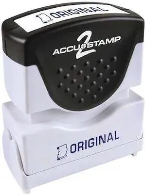 ACCUSTAMP 2 038837 Microban Message Stamp, Original, 5/16"
