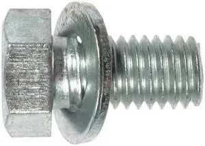 ZORO SELECT MH12EABOLTG Bolt,1/2-13 Thread,1 In Long,PK12