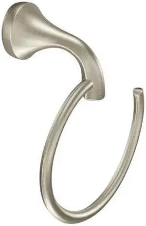 MOEN YB2886BN Eva Towel Ring Brushed Nickel