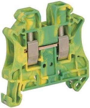 SCHNEIDER ELECTRIC NSYTRV62PE Trnnl Blk,Screw Clmp Tech Grndg Blk