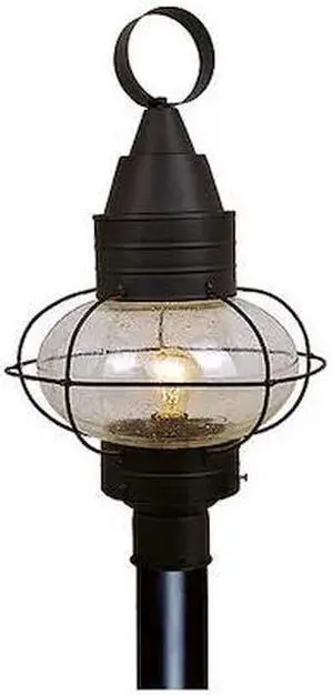 VAXCEL OP21835TB Chatham Outdoor Post Light Black