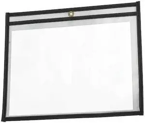 ZORO SELECT 4YNR8 Shop Ticket Holder,9x12,Clear,PK25