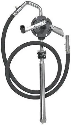 AMERICAN FORGE & FOUNDRY 8210 FM Approved Rotary Fuel Pump and 8ft Anti-Static
