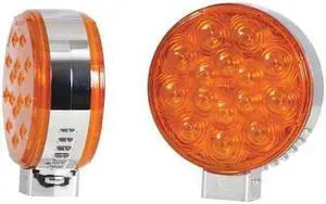 MAXXIMA M42341Y/Y Pedestal Light,2" D,LED,5-29/32" W,2" H