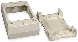 LEGRAND 2347 Device Box,Ivory,Boxes