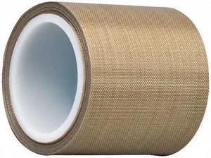 3M 5451 Cloth Tape,1/2 In x 5 yd,5.6 mil,Brown