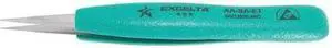 EXCELTA AA-SA-ET Tweezer,Fine,5-1/2 in. L,SS