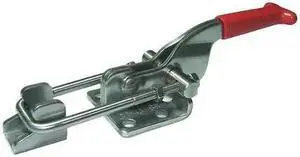 ZORO SELECT 13G558 Latch Clamp,SS,Horiz,2000 Lbs,2.91 In