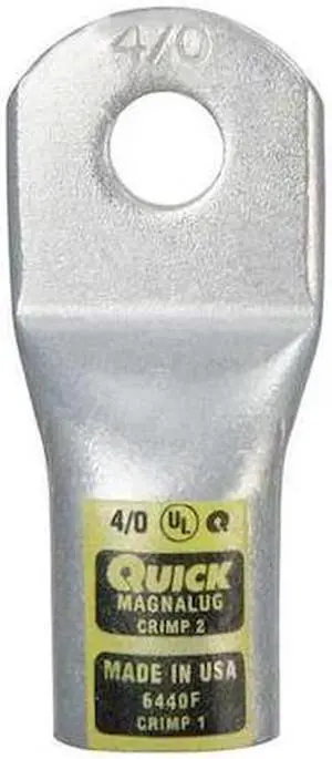 FUSION 6440F Lug Starter/Ground, 4/0 Crimp,Copper