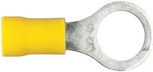 CURT 59538 Ring Terminals,12-10 Wre,3/8" Stud,PK100