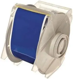BRADY 113128 Label Tape Cartridge, Blue, Labels/Roll: Continuous