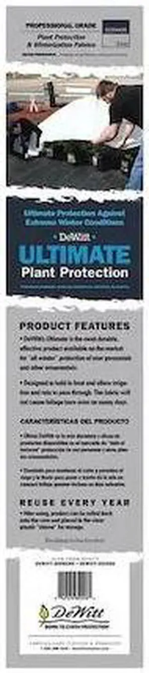 DEWITT ULTIMATE3 Plant Protection Fabric,3 x 250 ft.