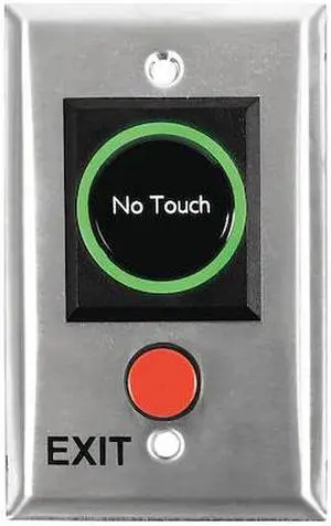 SECURITY DOOR CONTROLS 474MU No Touch Exit Touchplate
