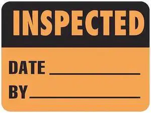 LABELMASTER BT304 Inspected Label,PK500