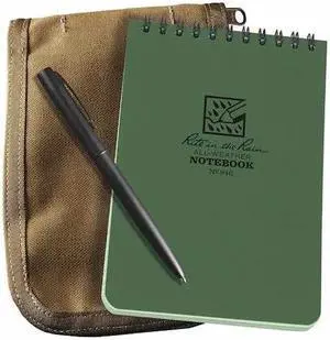 RITE IN THE RAIN 946-KIT Notebook Kit,4 x 6" Sheet Size