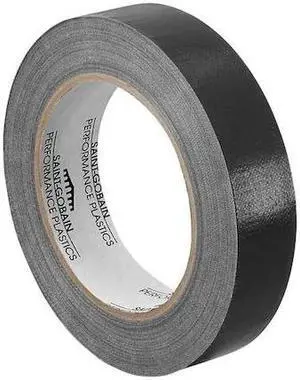 TAPECASE 15D366 Antistatic Tape,1 In x 36 yd,7 mil,Black