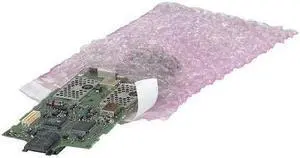 ZORO SELECT 39UL03 Anti-Static Bubble Pouches,12"x15 1/2",Pink,PK200