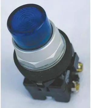 EATON HT8BB Pilot Light Lens,30mm,Blue,Plastic