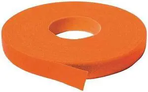VELCRO BRAND ONE-WRAP 176067 3/4" W x 37' 6" L Self-Mating Orange Self Gripping