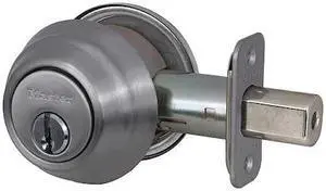 MASTER LOCK DSH0615KAS Deadbolt,Satin Nickel,Single Cylinder