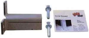 QUAKEHOLD! RF.CB6H.1 Corner Bracket,Stainless Steel