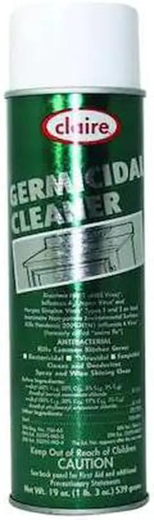 SPRAYWAY CL873 Germicidal Disinfectant Cleaner, 20 oz. Aerosol Can, Unscented