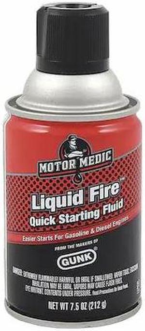MOTOR MEDIC M3911 Starting Fluid,7.5 oz.,Can,Red